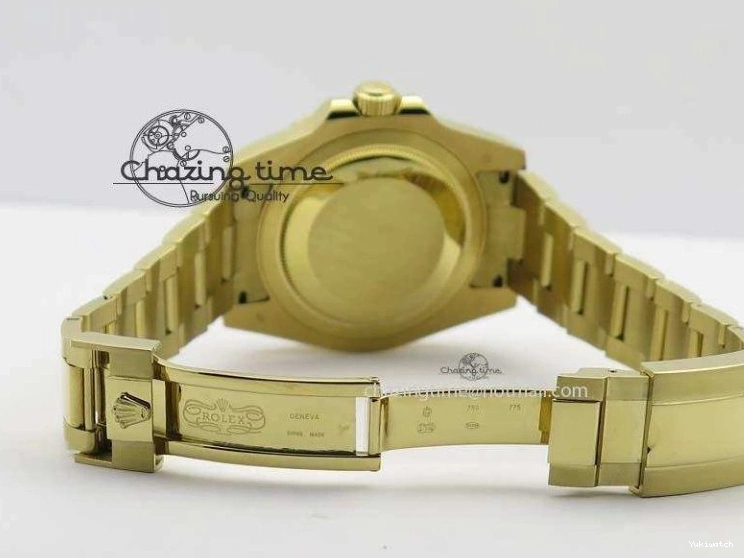 GMT-Master Bezel On Bracelet YG II Bp-Maker Green Ceramic YG A3186 116718LN Dial 1002
